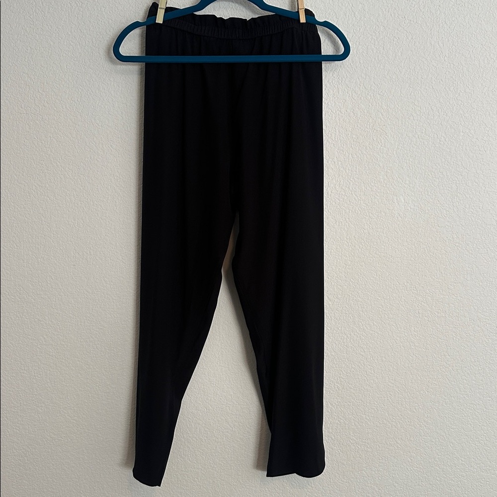RAMY BROOK Allyn black silk pants M - Picture 12 of 16